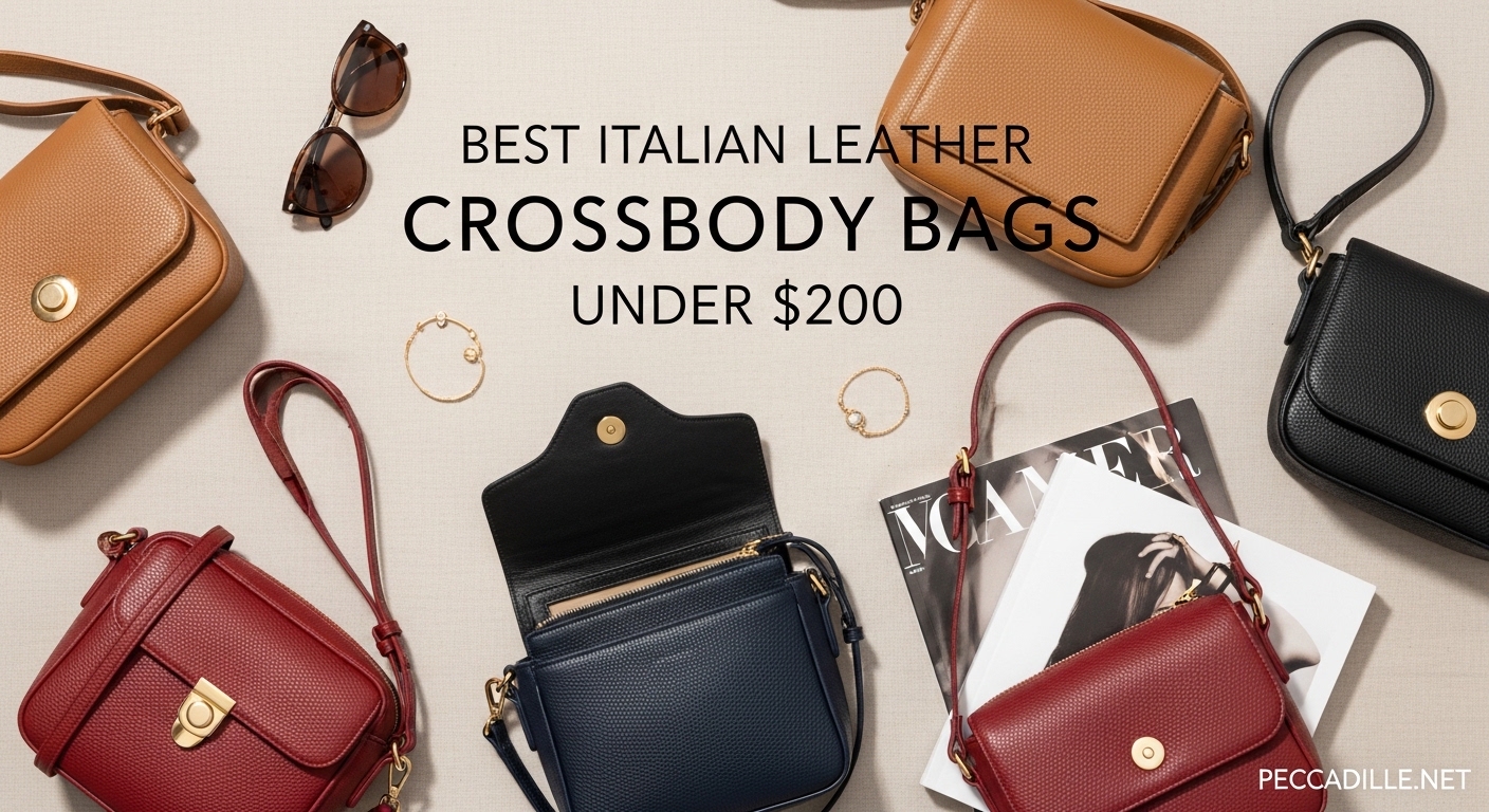 Best Italian Leather Crossbody Bags Under $200