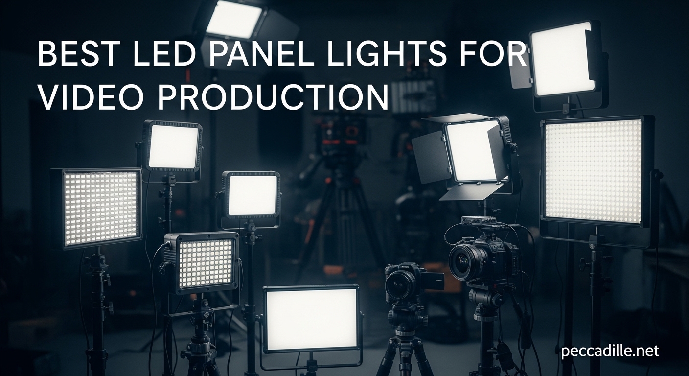 Best LED Panel Lights for Video Production
