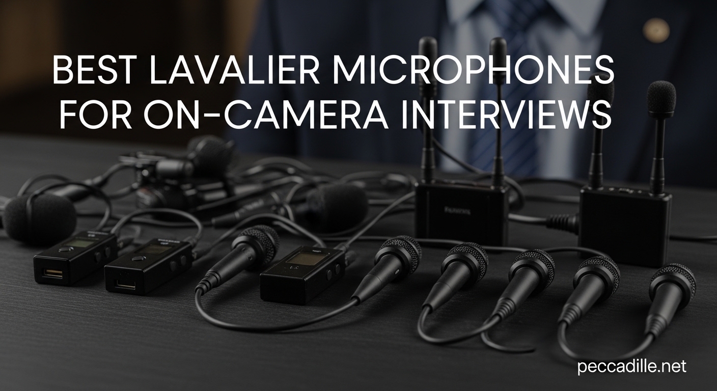 Best Lavalier Microphones for On-Camera Interviews