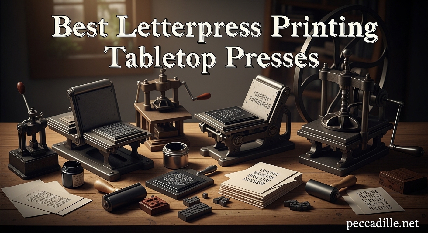 Best Letterpress Printing Tabletop Presses