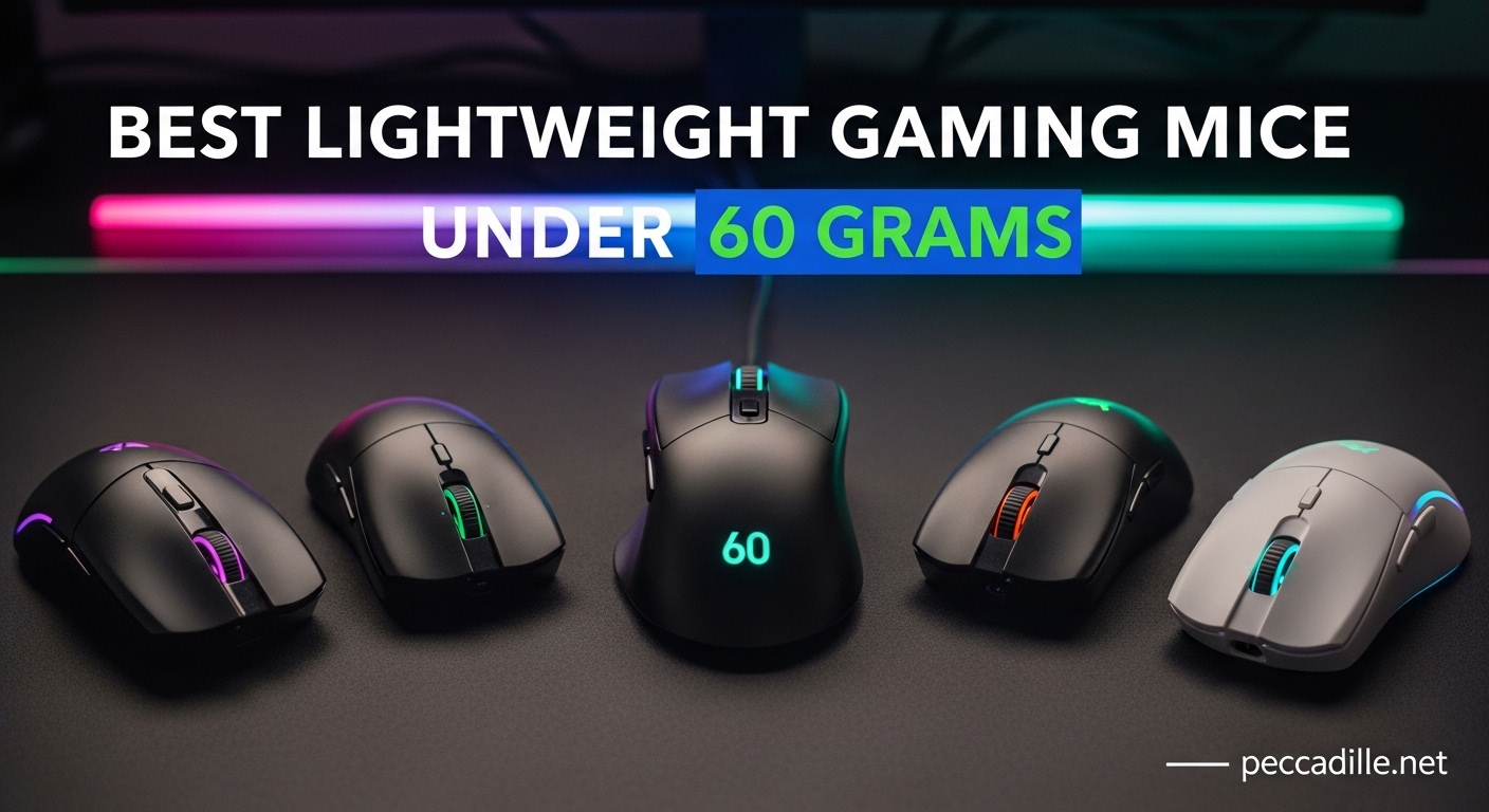 Best Lightweight Gaming Mice Under 60 Grams