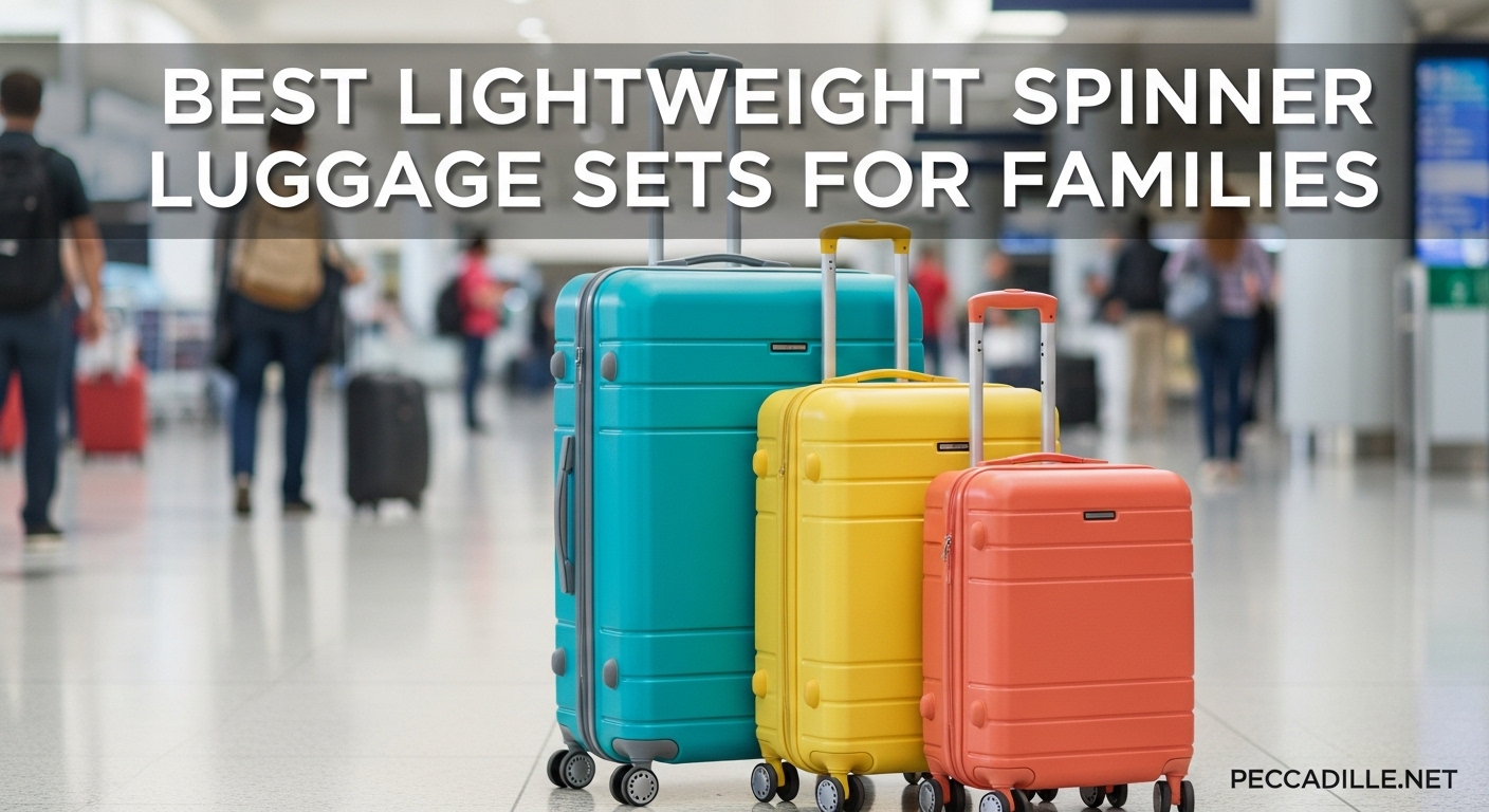 Best Lightweight Spinner Luggage Sets for Families