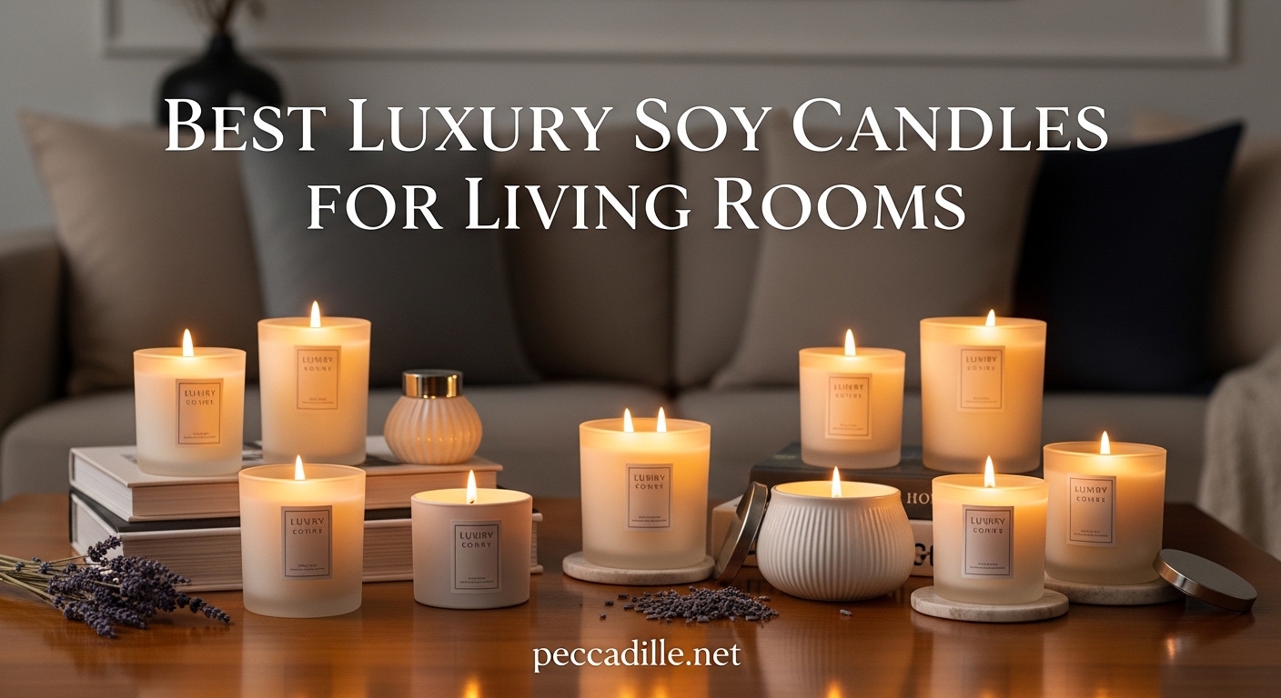 Best Luxury Soy Candles for Living Rooms