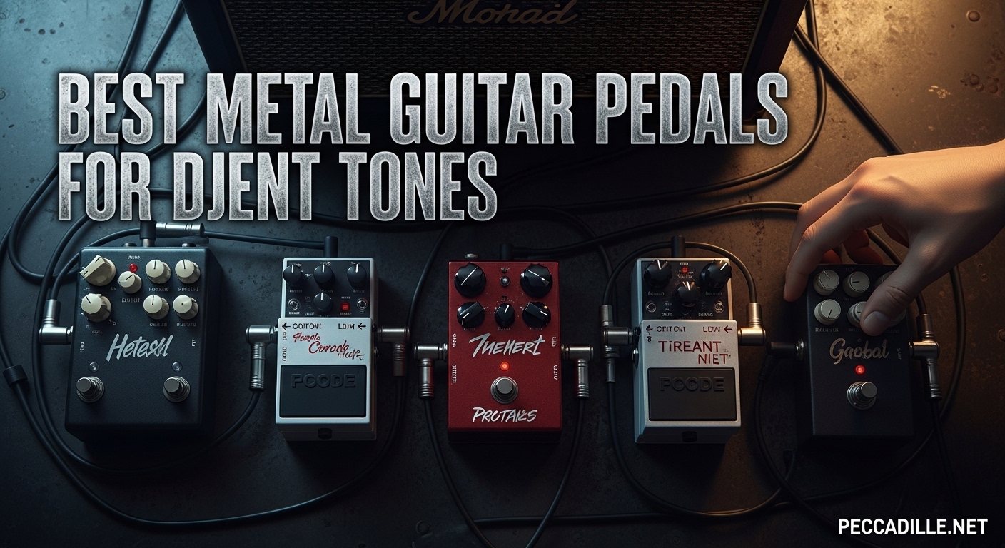 Best Metal Guitar Pedals for Djent Tones
