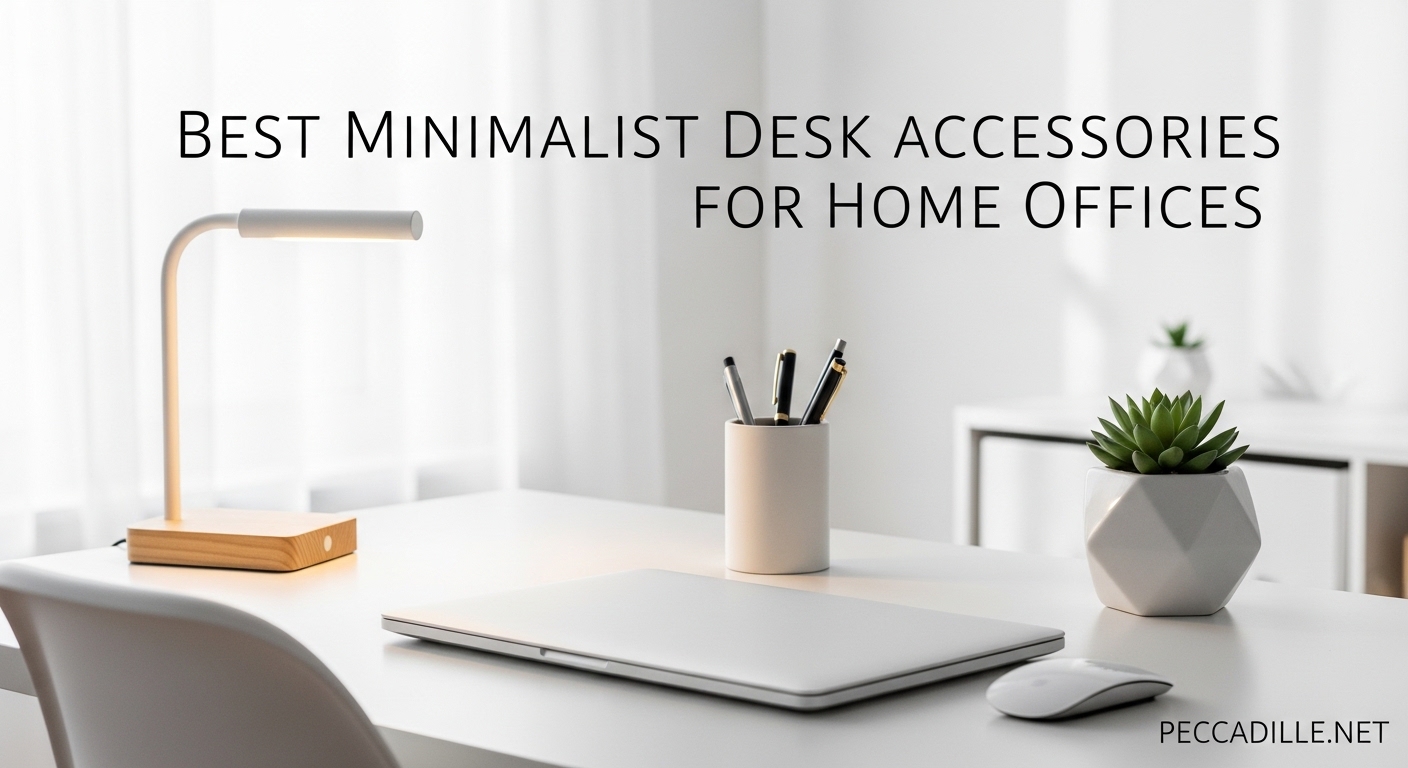 Best Minimalist Desk Accessories for Home Offices