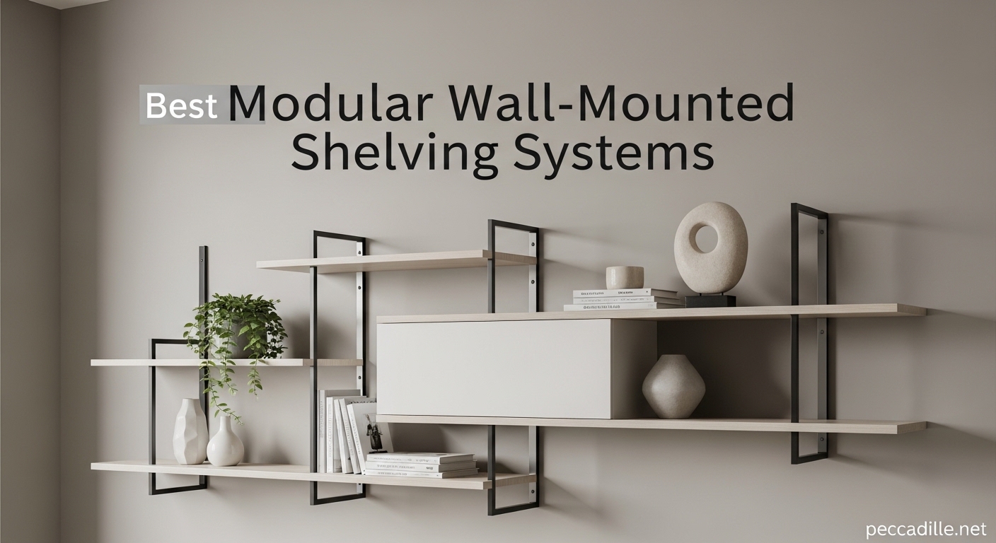 Best Modular Wall-Mounted Shelving Systems