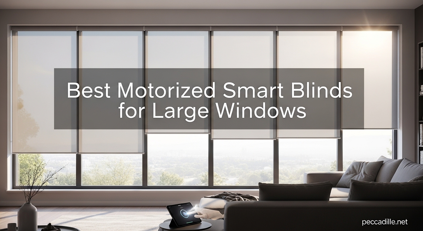 Best Motorized Smart Blinds for Large Windows