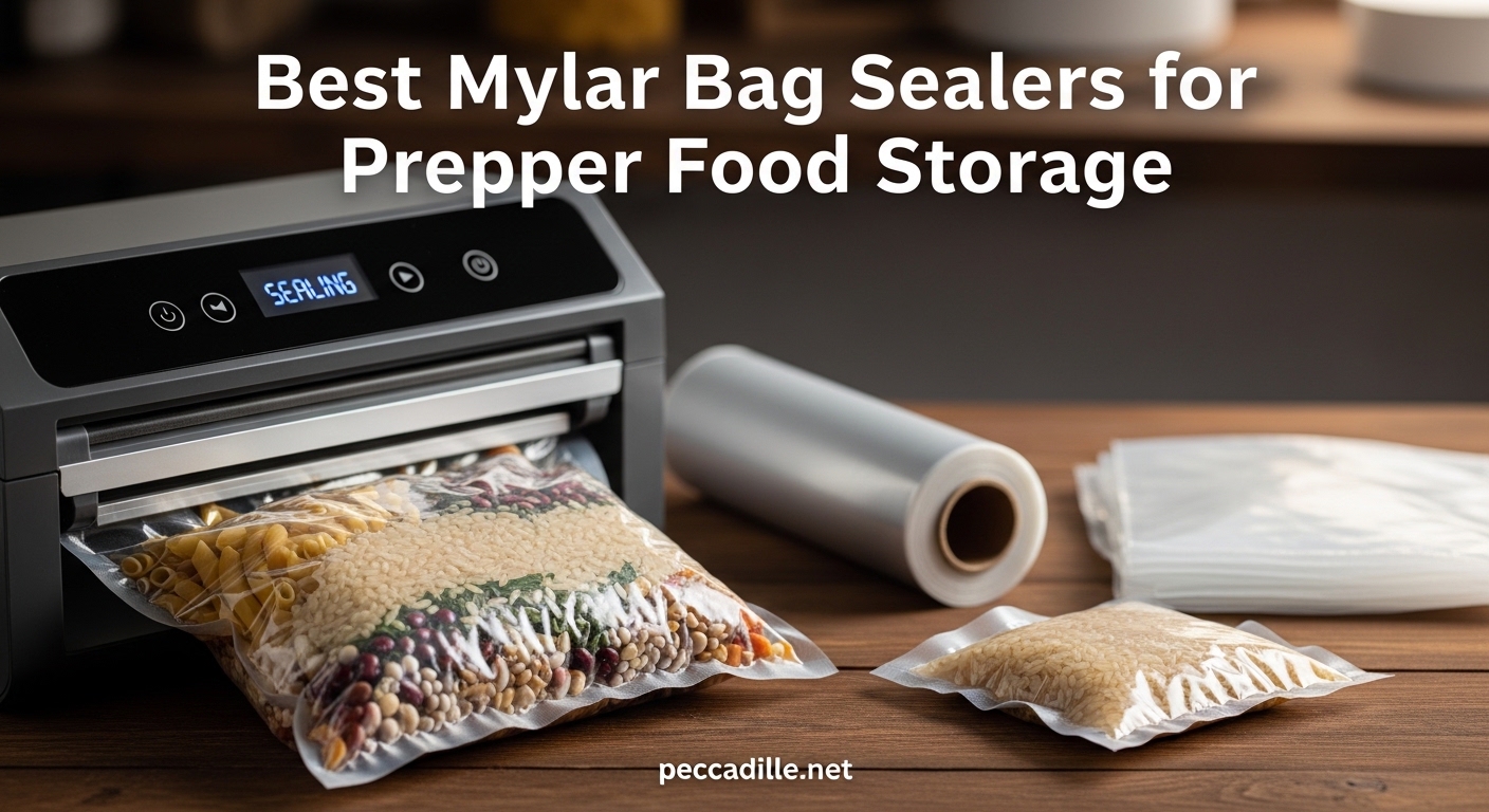 Best Mylar Bag Sealers for Prepper Food Storage