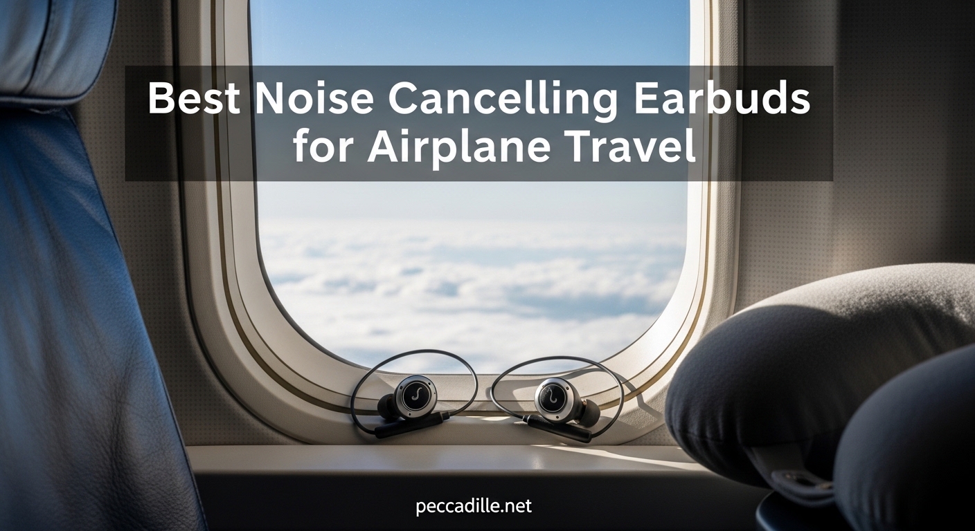 Best Noise Cancelling Earbuds for Airplane Travel