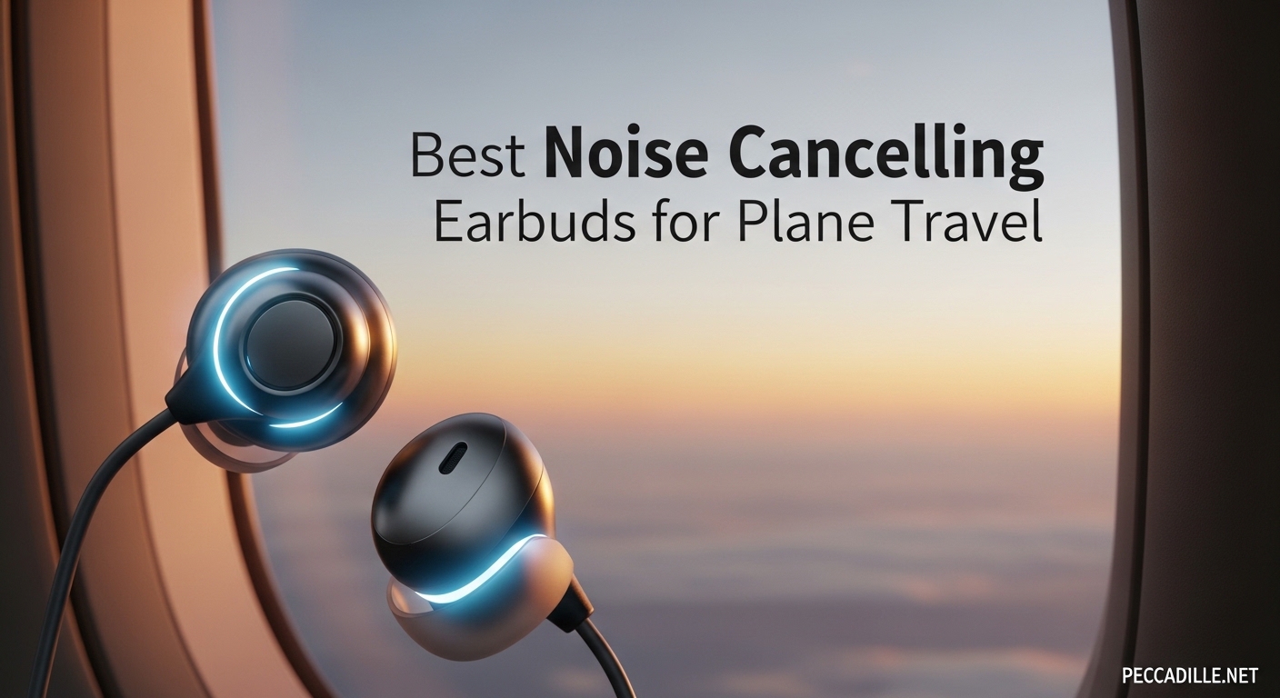 Best Noise Cancelling Earbuds for Plane Travel