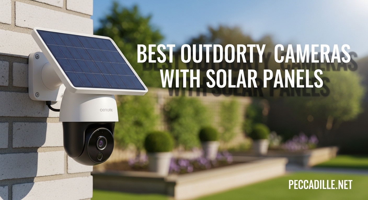 Best Outdoor Security Cameras with Solar Panels