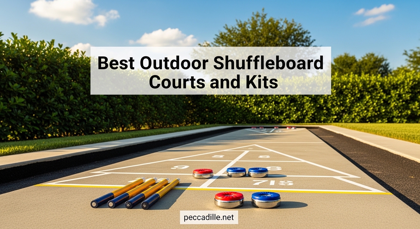Best Outdoor Shuffleboard Courts and Kits