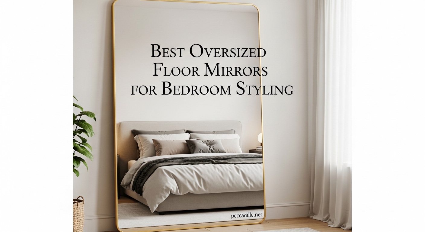 Best Oversized Floor Mirrors for Bedroom Styling