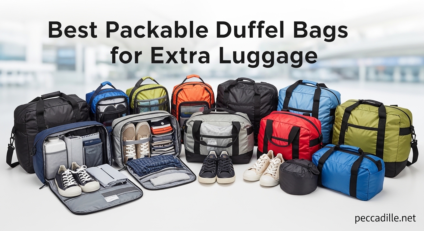 Best Packable Duffel Bags for Extra Luggage