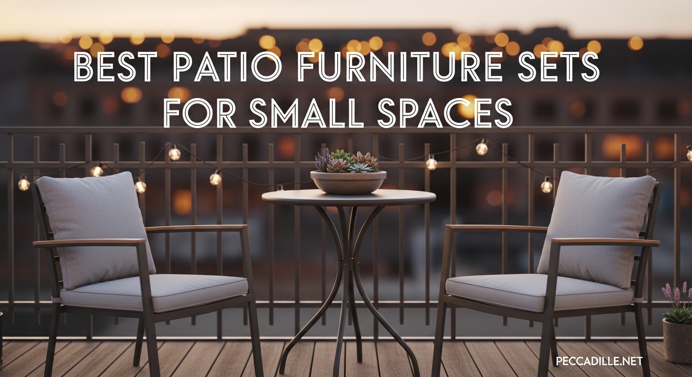 Best Patio Furniture Sets for Small Spaces