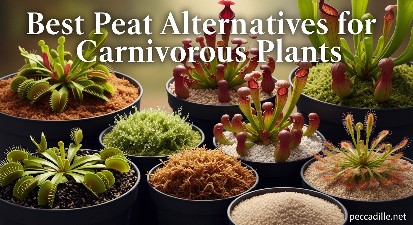 Best Peat Alternatives for Carnivorous Plants