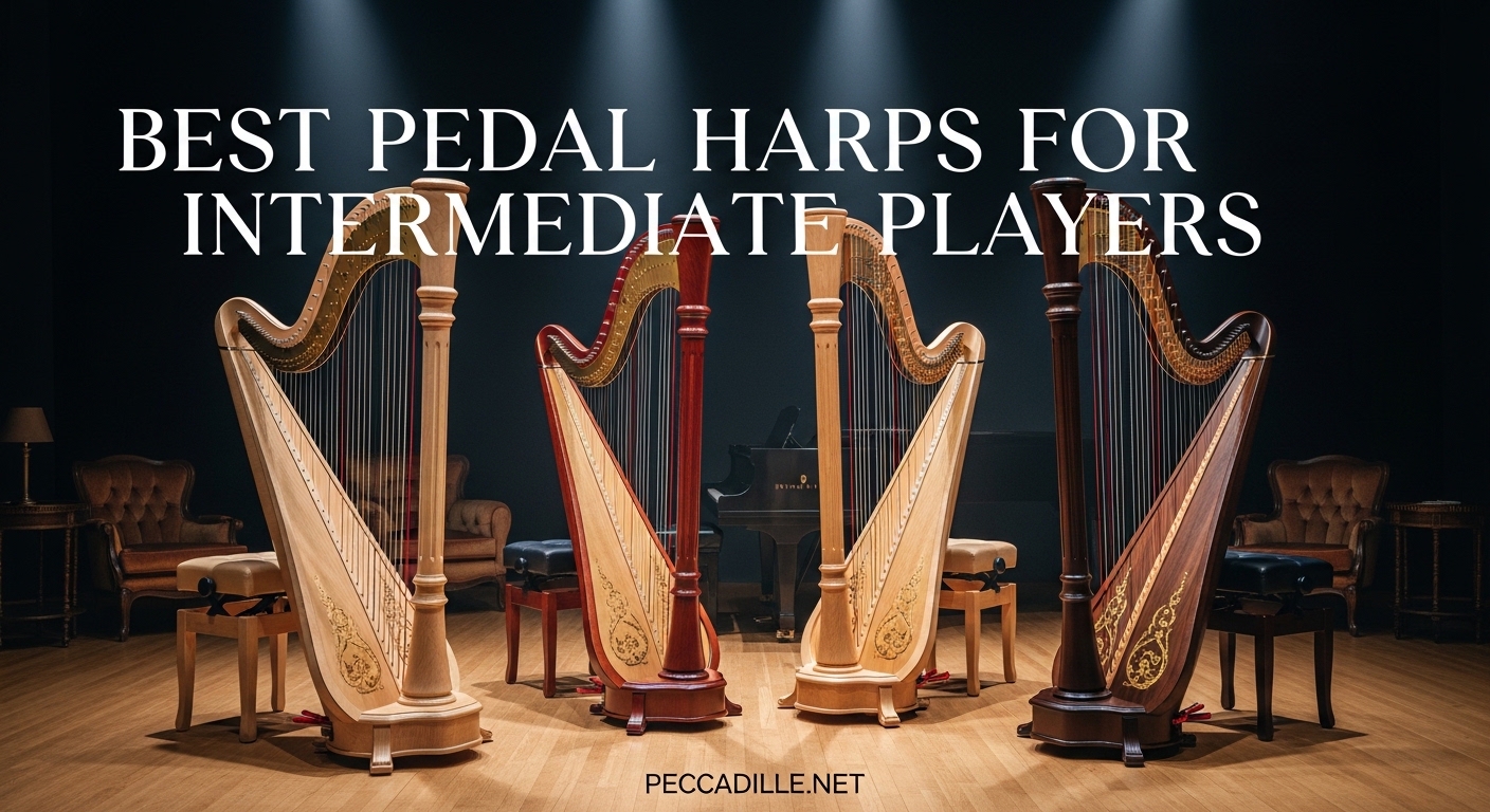 Best Pedal Harps for Intermediate Players