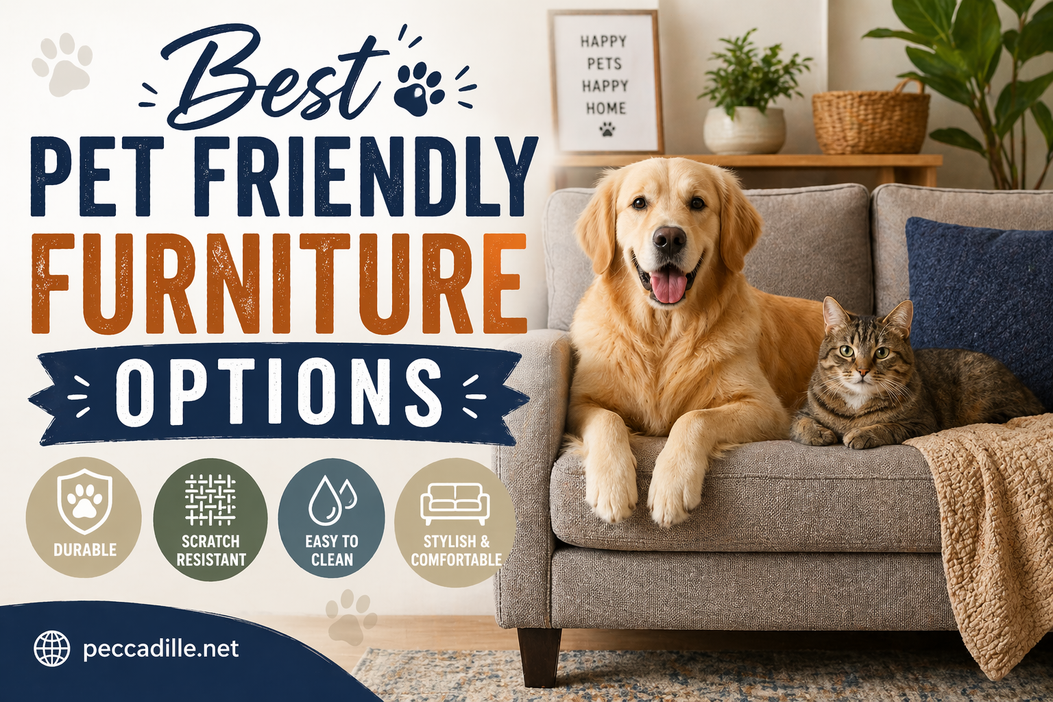 Best Pet Friendly Furniture Options