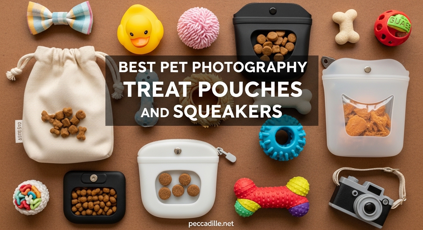 Best Pet Photography Treat Pouches and Squeakers