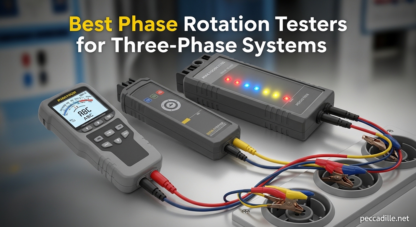 Best Phase Rotation Testers for Three-Phase Systems