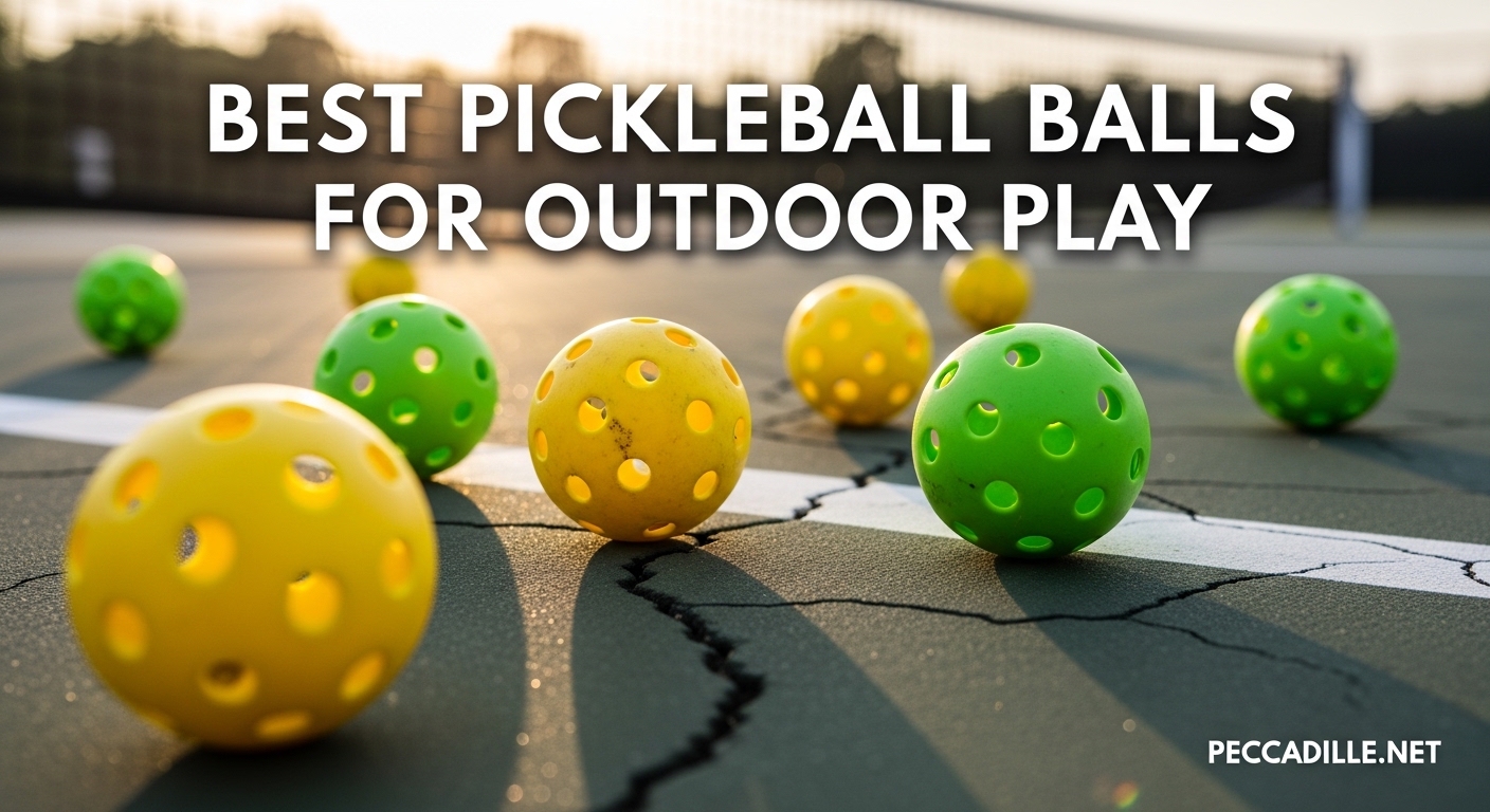 Best Pickleball Balls for Outdoor Play
