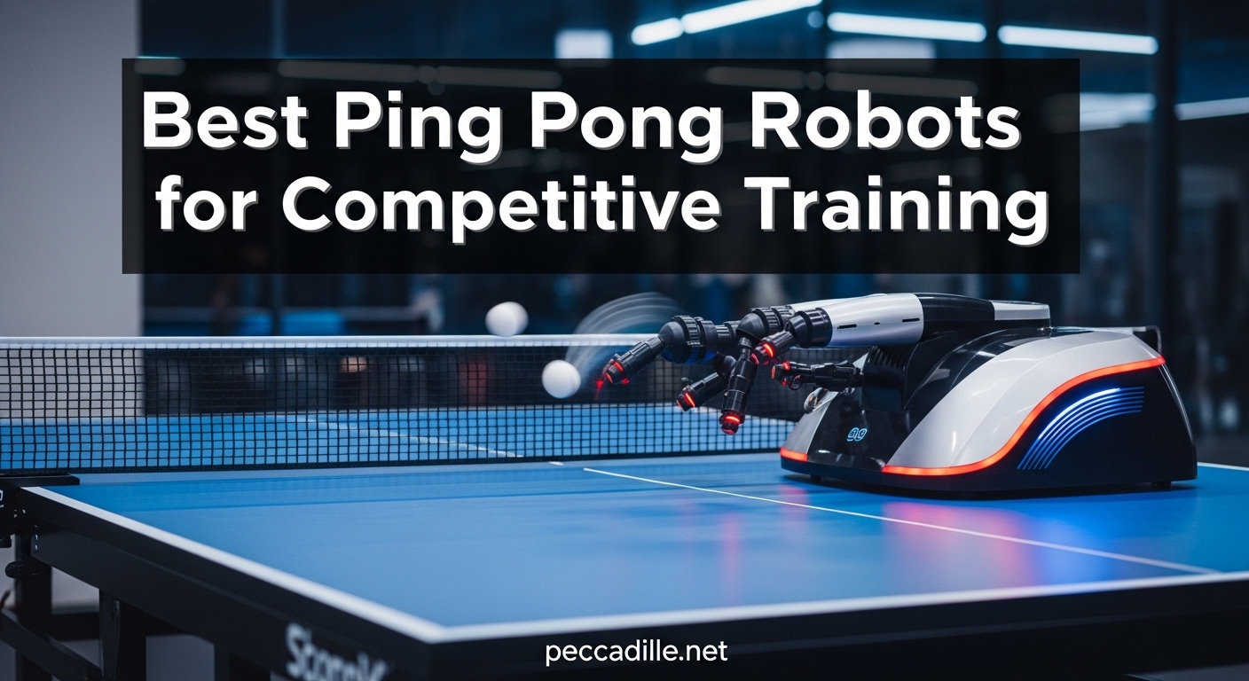 Best Ping Pong Robots for Competitive Training
