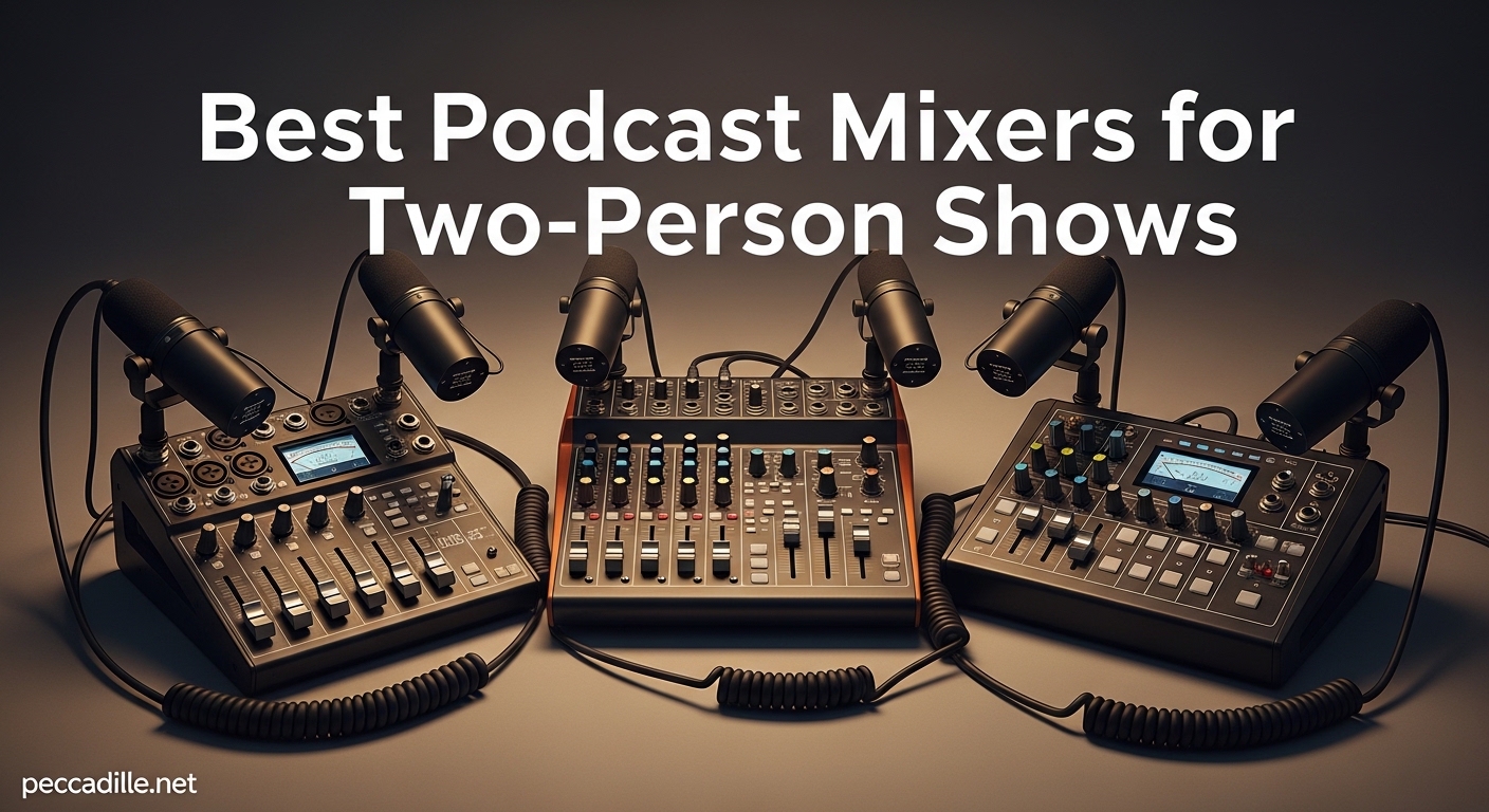 Best Podcast Mixers for Two-Person Shows