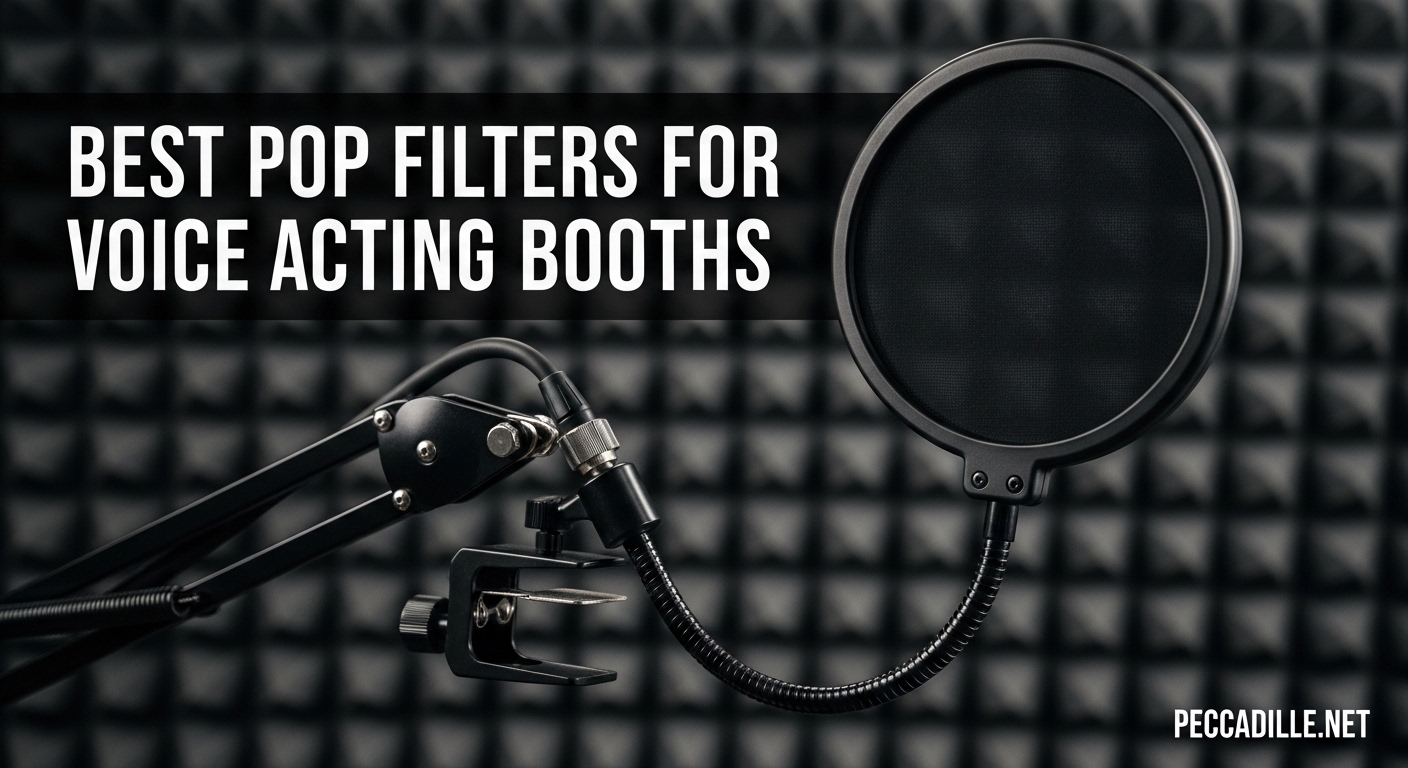 Best Pop Filters for Voice Acting Booths