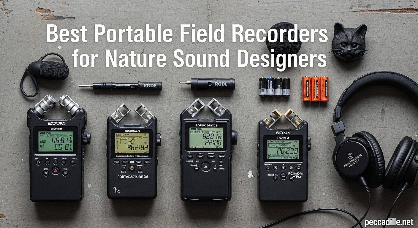 Best Portable Field Recorders for Nature Sound Designers