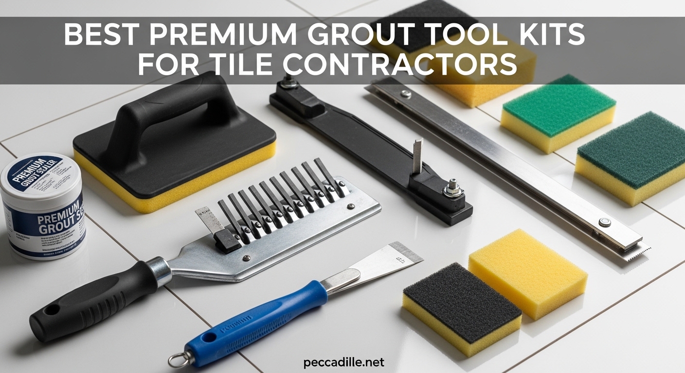 Best Premium Grout Tool Kits for Tile Contractors