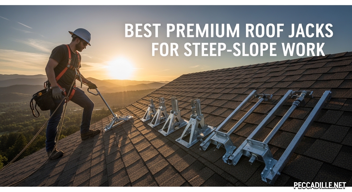Best Premium Roof Jacks for Steep-Slope Work