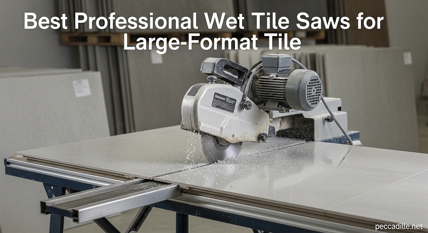 Best Professional Wet Tile Saws for Large-Format Tile