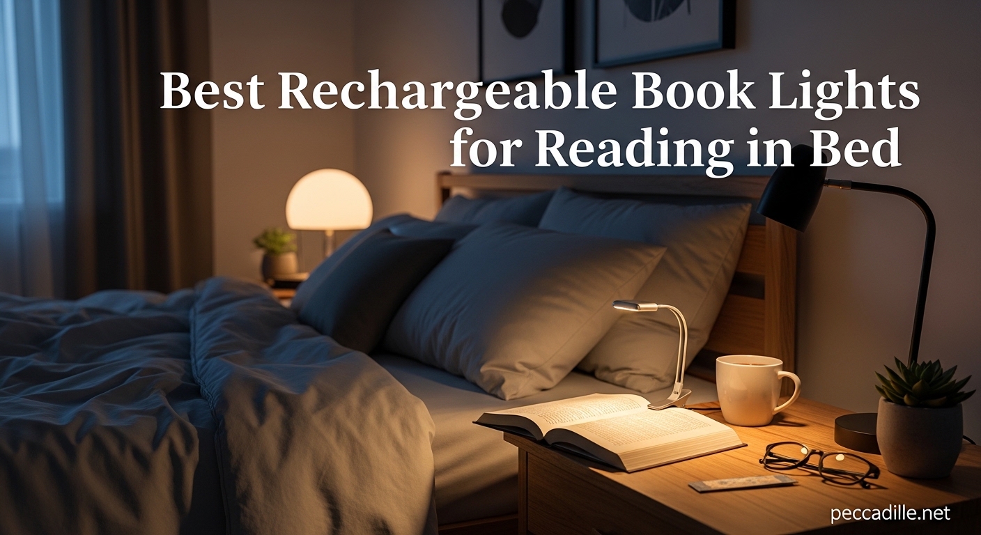 Best Rechargeable Book Lights for Reading in Bed