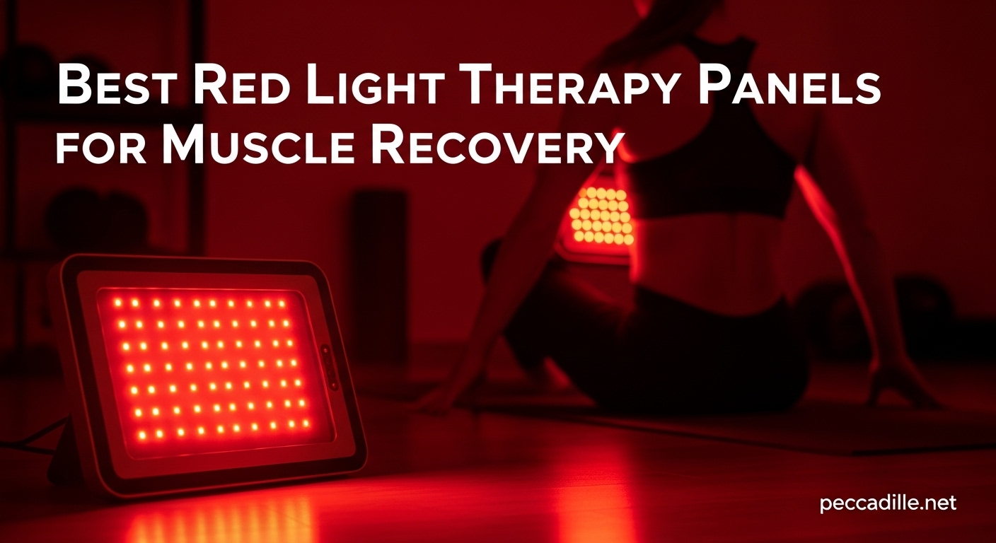 Best Red Light Therapy Panels for Muscle Recovery