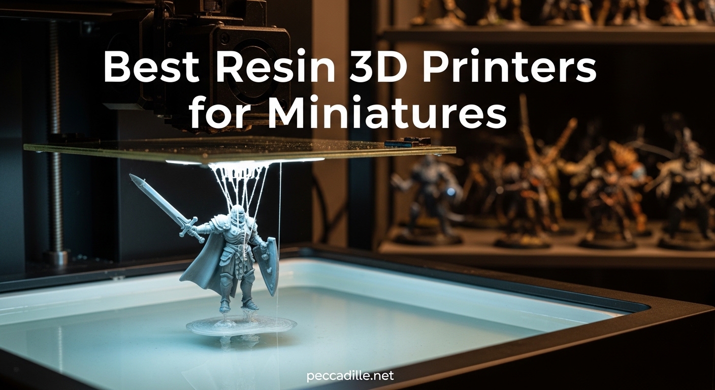 Best Resin 3D Printers for Miniatures