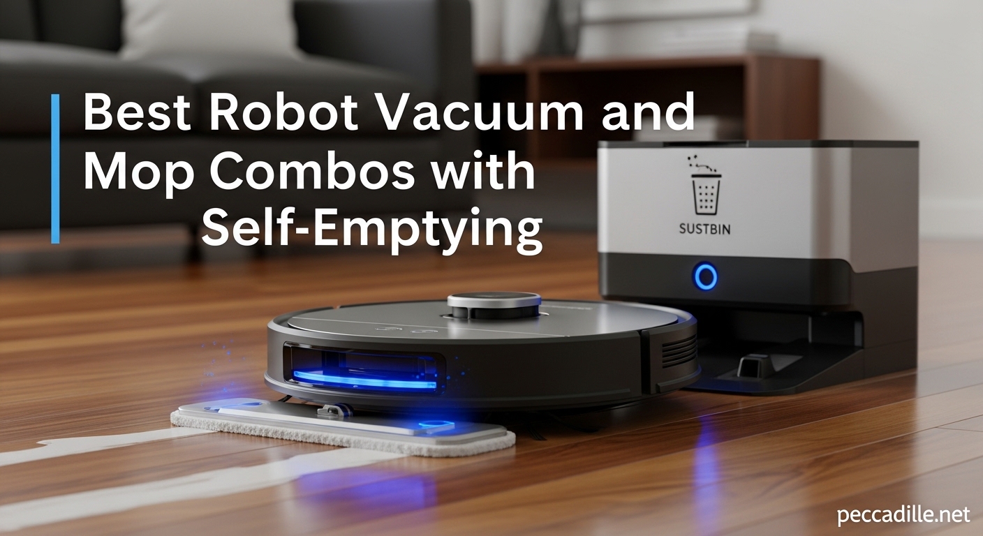 Best Robot Vacuum and Mop Combos with Self-Emptying