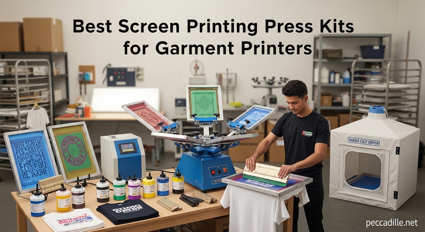 Best Screen Printing Press Kits for Garment Printers