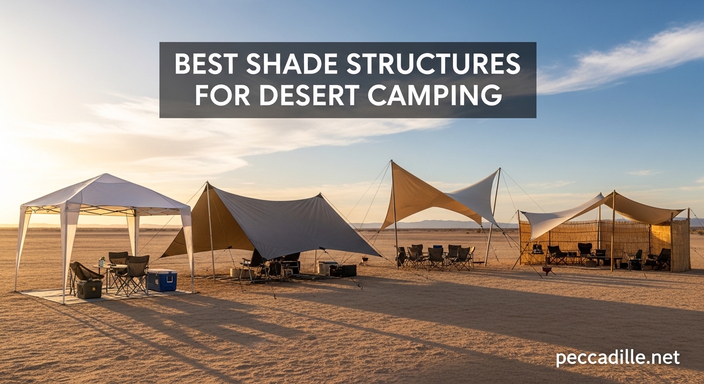 Best Shade Structures for Desert Camping