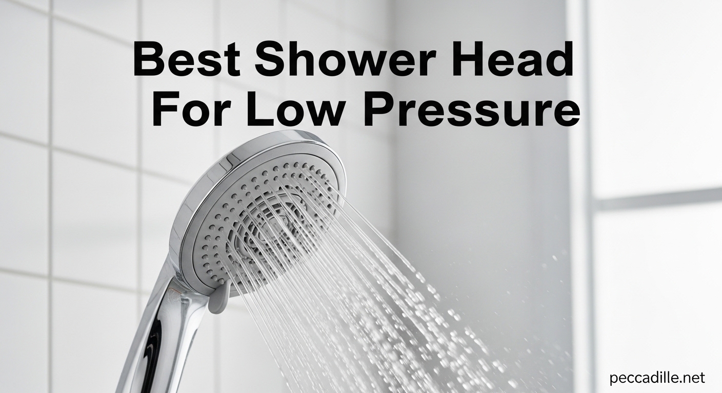 Best Shower Head For Low Pressure