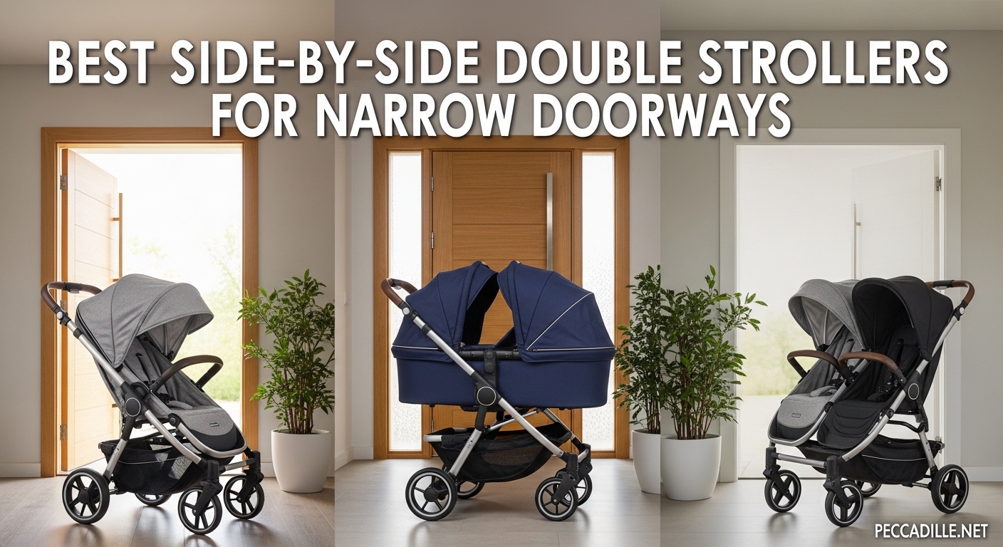 Best Side-by-Side Double Strollers for Narrow Doorways