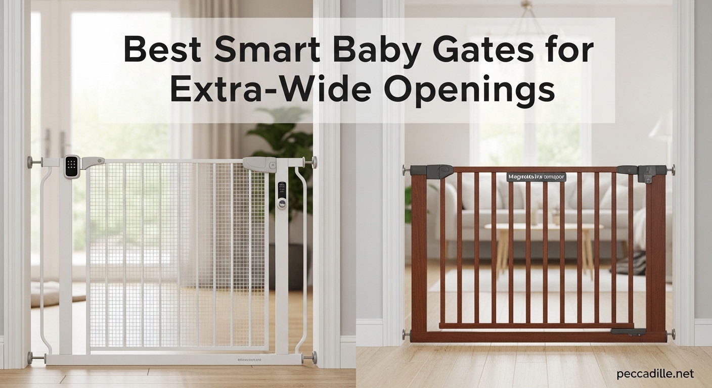 Best Smart Baby Gates for Extra-Wide Openings