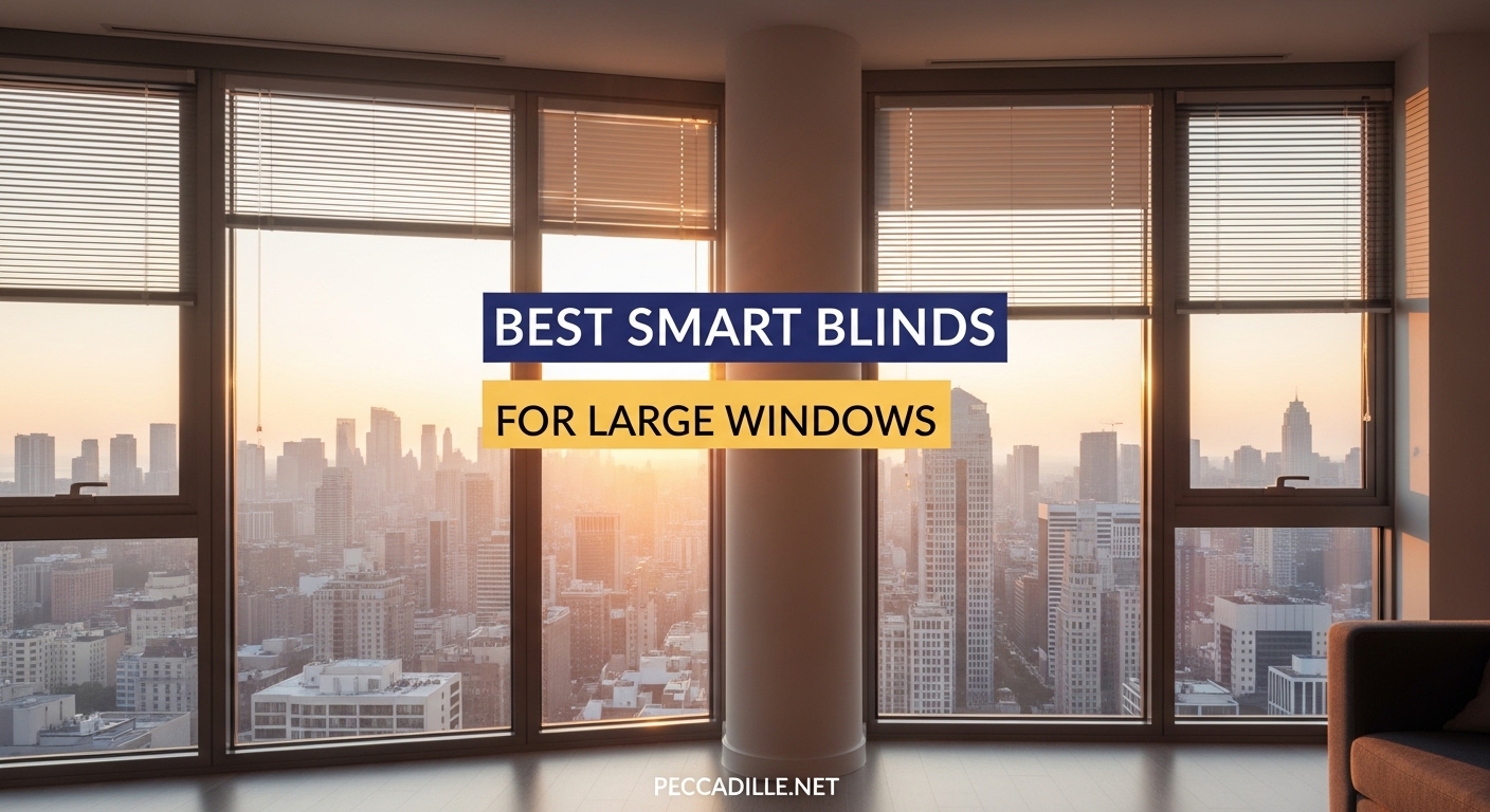 Best Smart Blinds for Large Windows