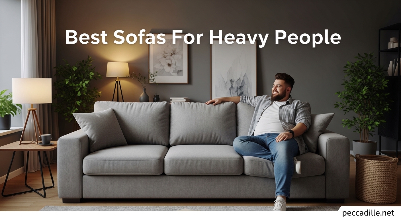 Best Sofas For Heavy People