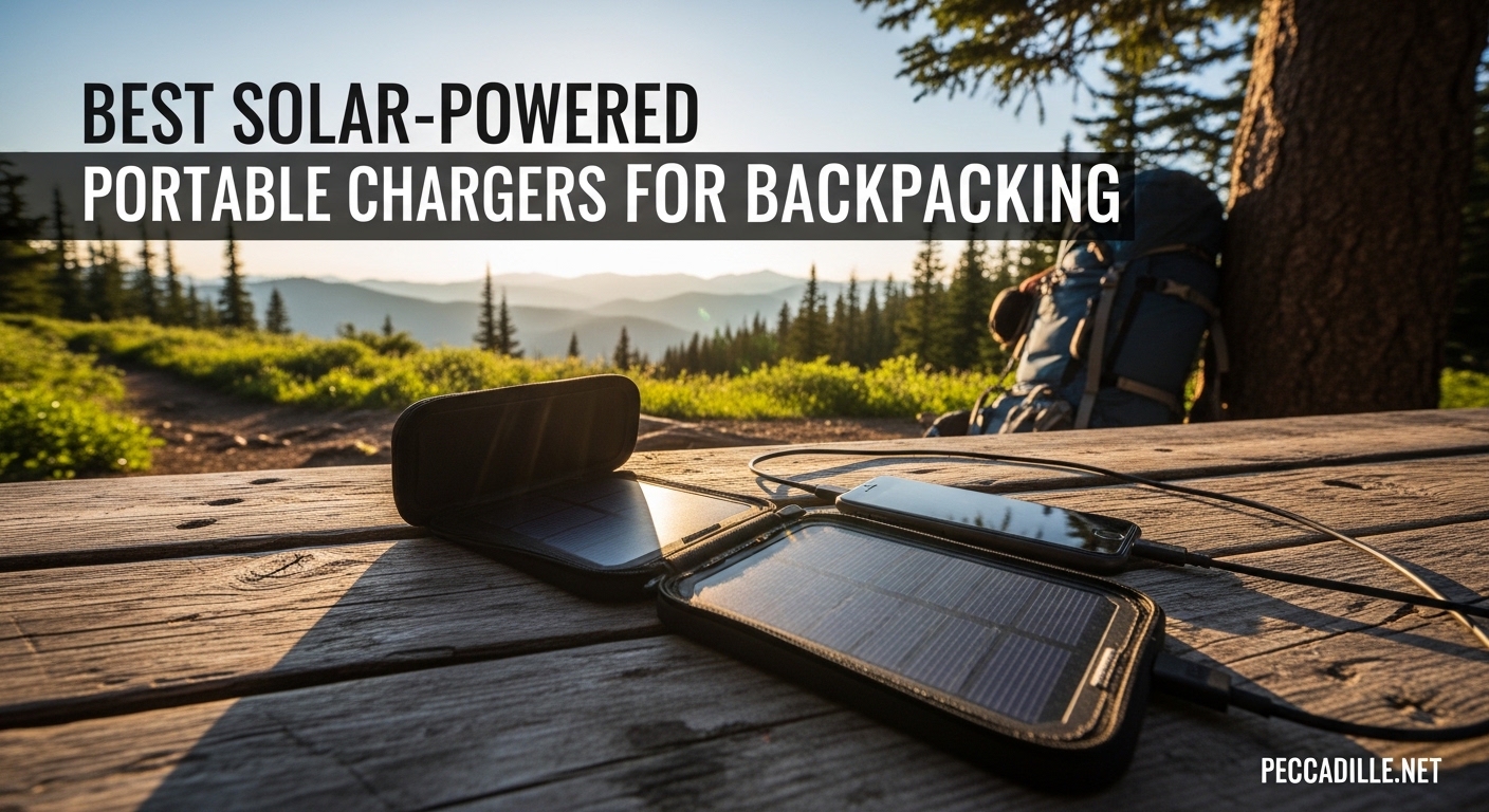Best Solar-Powered Portable Chargers for Backpacking