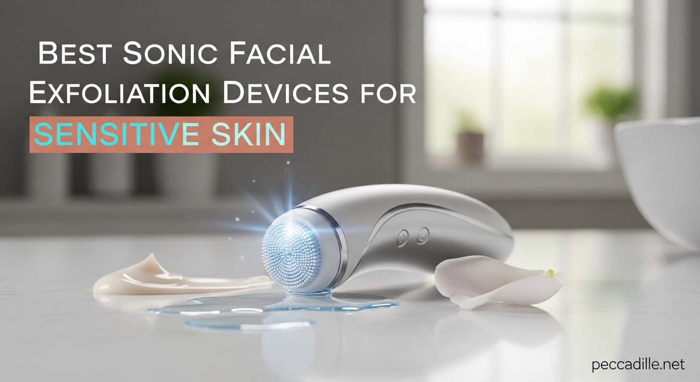 Best Sonic Facial Exfoliation Devices for Sensitive Skin