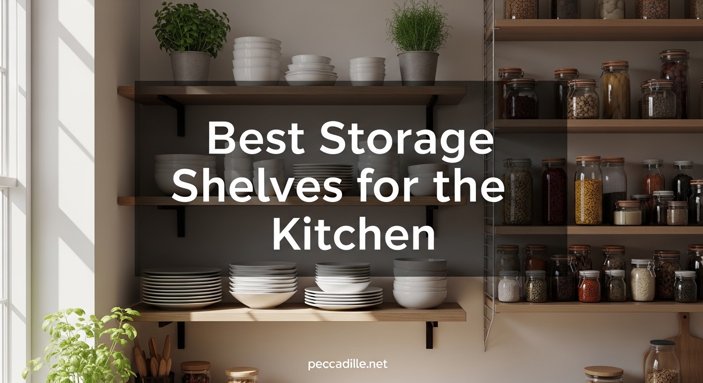 Best Storage Shelves for Kitchen
