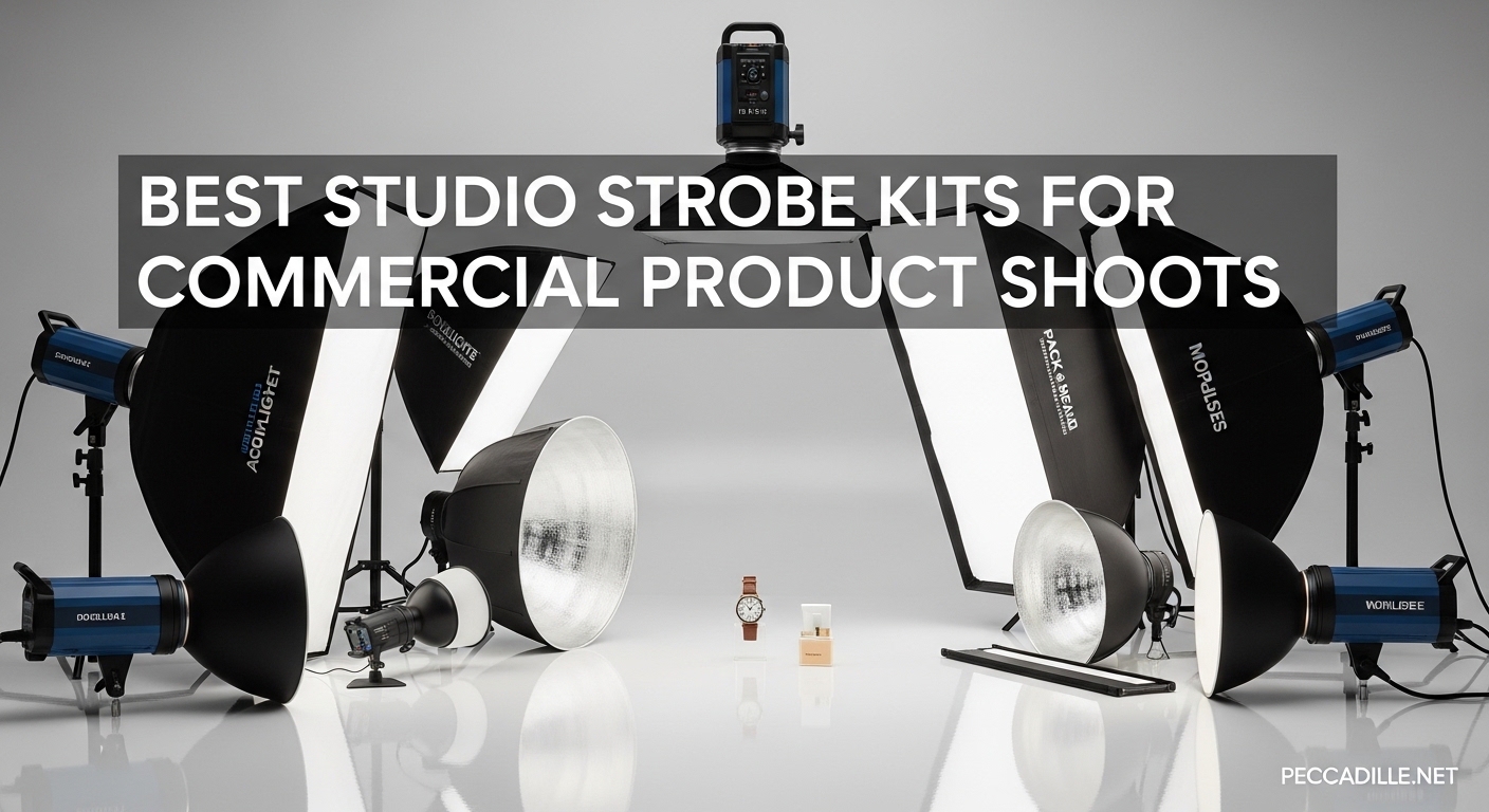 Best Studio Strobe Kits for Commercial Product Shoots