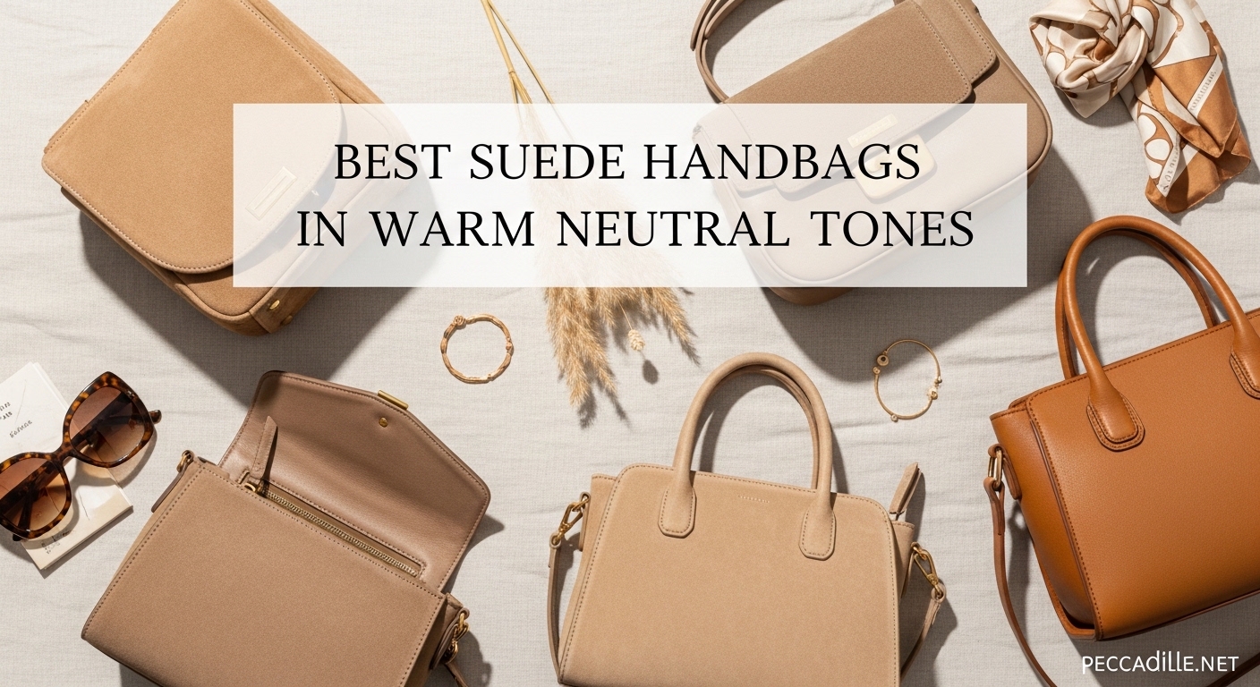 Best Suede Handbags in Warm Neutral Tones