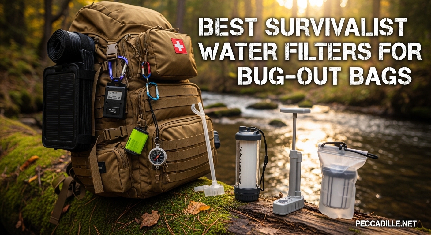 Best Survivalist Water Filters for Bug-Out Bags