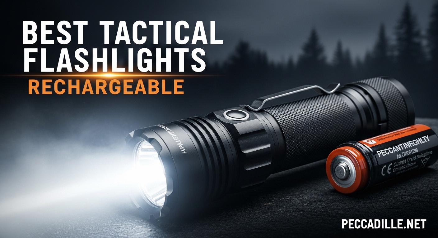 Best Tactical Flashlights Rechargeable